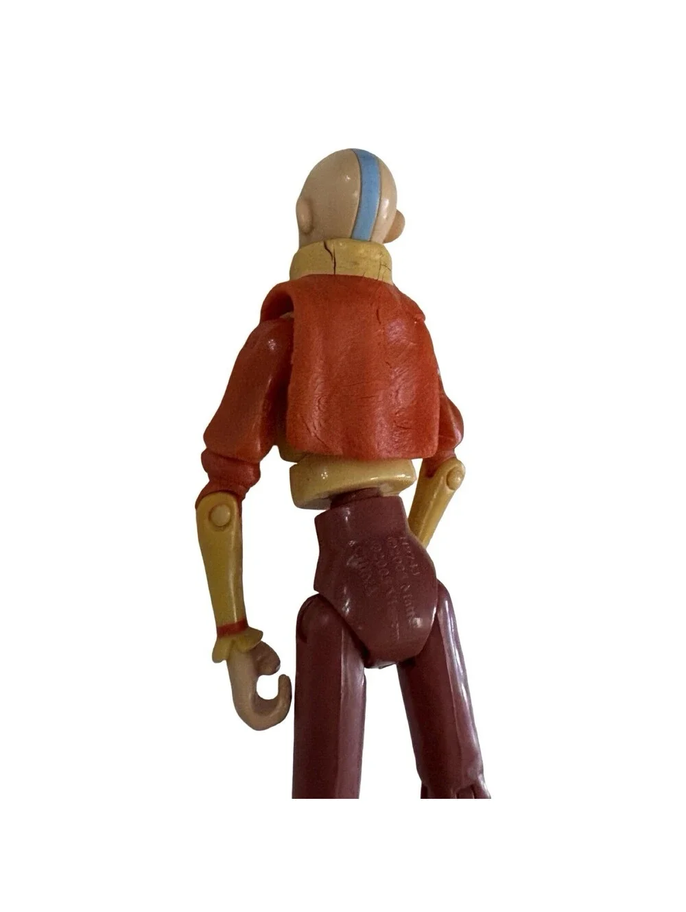 Avatar Last Airbender Aang Figure 2005 Mattel Missing Outer Clothes